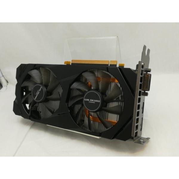 中古】玄人志向 GG-GTX1660Ti-E6GB/DF GTX1660Ti/6GB(GDDR6)/PCI-E