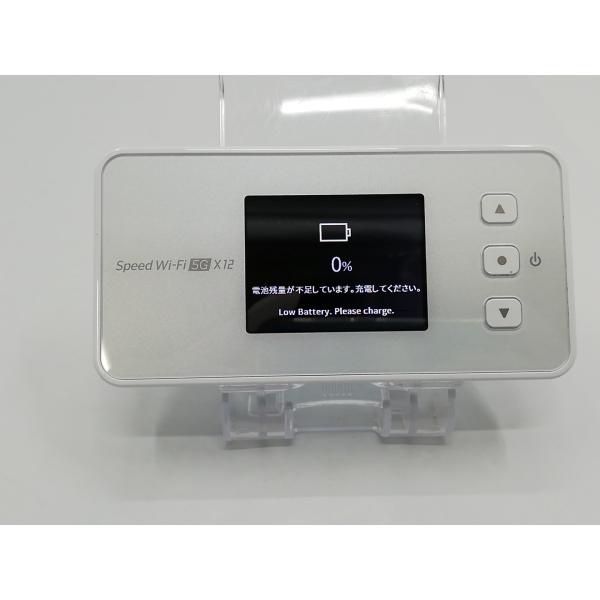 中古】NEC UQmobile 【SIMフリー】 Speed Wi-Fi 5G X12 NAR03