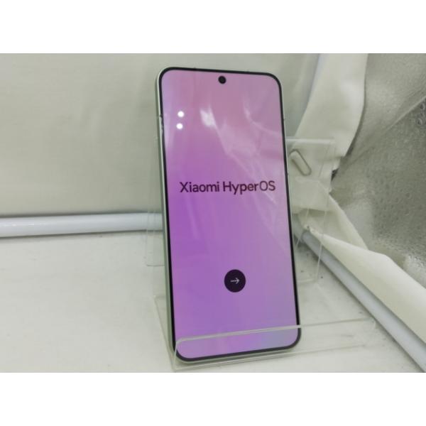 中古】Xiaomi 国内版【SIMフリー】 Xiaomi 15 グリーン 12GB 256GB