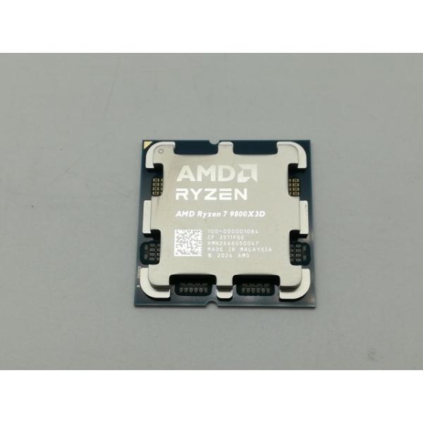 中古】AMD Ryzen 7 9800X3D (4.7GHz/TC:5.2GHz) BOX AM5/8C/16T
