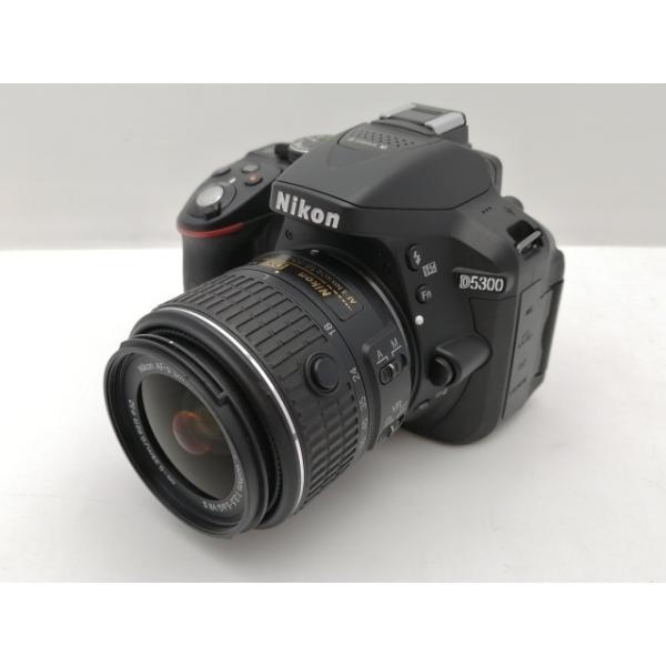 【中古】Nikon D5300 18-55 VR IIレンズキット ブラック【新宿2】保証期間１ヶ月【ランクC】