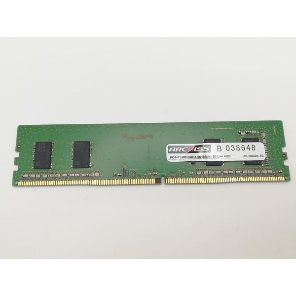 【中古】DDR4 4GB PC4-21300(DDR4-2666)【デスクトップPC用】【神保町】保証期間１週間