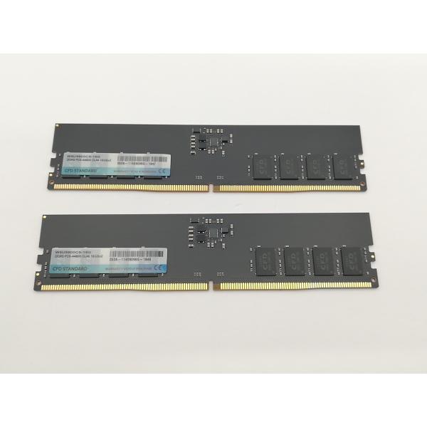 中古】DDR5 16GB 2枚組（合計32GB） DDR5-5600(PC5-44800
