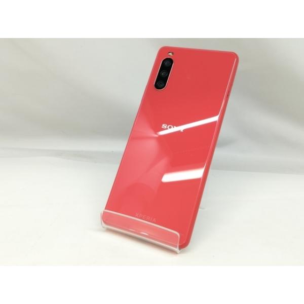 中古】SONY au 【SIMロック解除済み】 Xperia 10 III ピンク 6GB 128GB