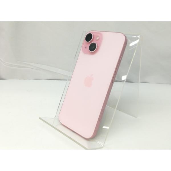 中古】Apple docomo 【SIMフリー】 iPhone 15 128GB ピンク MTMJ3J/A