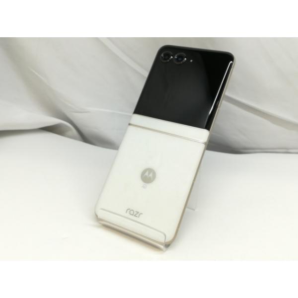 中古】MOTOROLA docomo 【SIMフリー】 motorola razr 50d ホワイト