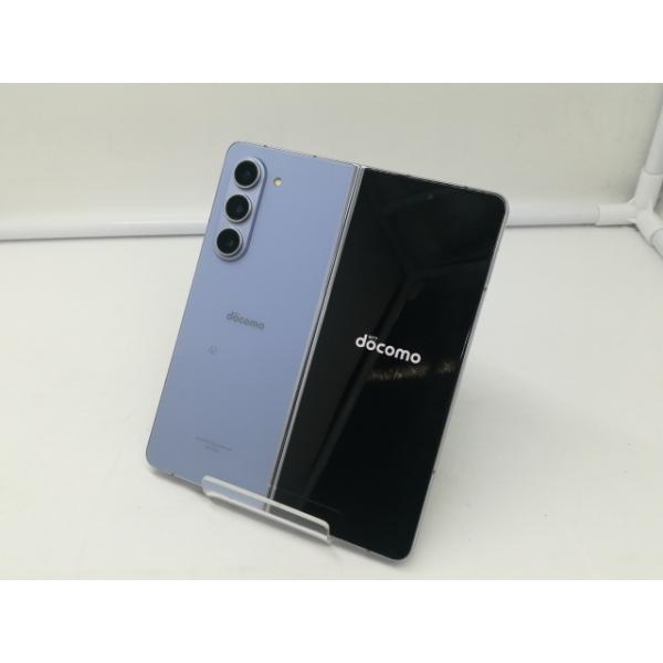 中古】SAMSUNG docomo 【SIMフリー】 Galaxy Z Fold5 アイシーブルー