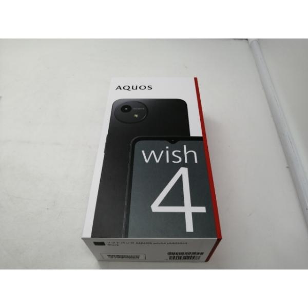 AQUOS / アクオス wish4 ブラック SoftBank A403SH 未使用】SHARP SoftBank 【SIMフリー】 AQUOS wish4 ブラック 4GB 64GB