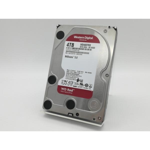 中古】W.D. WD40EFRX WD Red 4TB/5400rpm/64MB/6Gbps【DS秋葉】保証