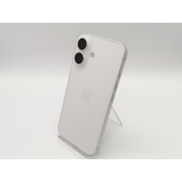 中古】Apple 国内版 【SIMフリー】 iPhone 16 128GB ホワイト MYDR3J/A