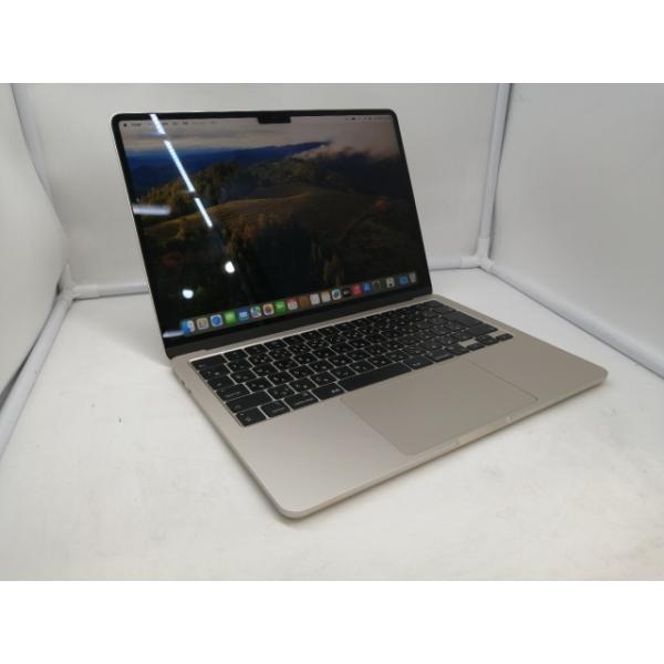 【美品⚠️必読】13インチMacBookAirM3メモリ8GB スターライト 中古】Apple MacBook Air 13インチ M3(CPU:8C/GPU:8C) 8GB/256GB