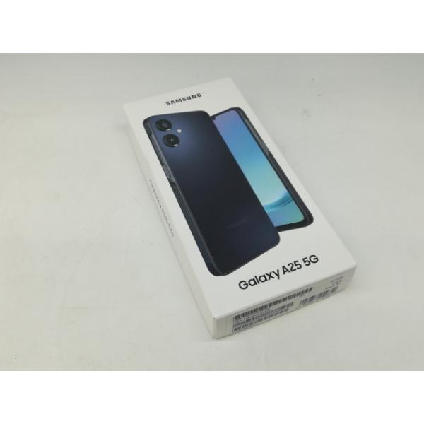 未使用】SAMSUNG docomo 【SIMフリー】 Galaxy A25 5G ブラック 4GB