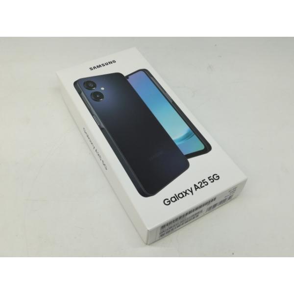 未使用】SAMSUNG docomo 【SIMフリー】 Galaxy A25 5G ブラック 4GB