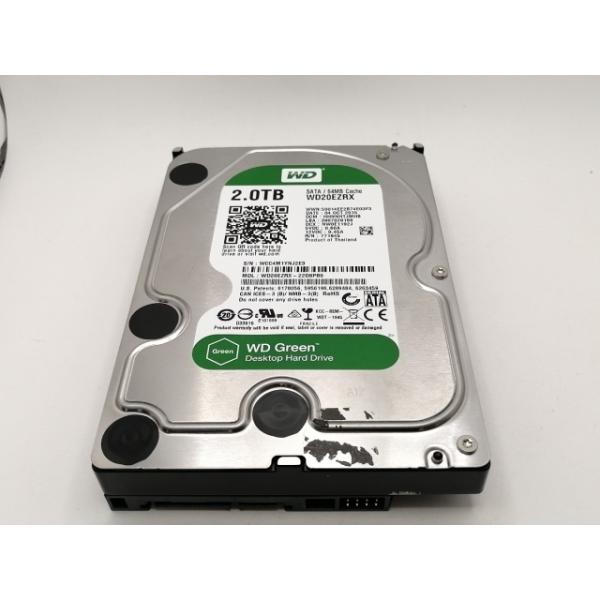 WD GREEN WD20EZRX ハードデイスクドライブ 2TB 5点まとめ 中古】W.D. WD20EZRX WD Green 2TB/回転数可変/64MB/6Gbps【川崎駅前