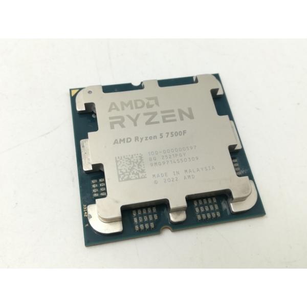 Ryzen 5 7500F 【中古】 中古】AMD Ryzen 5 7500F (3.7GHz/TC:5GHz) BOX AM5/6C/12T/L3 32MB