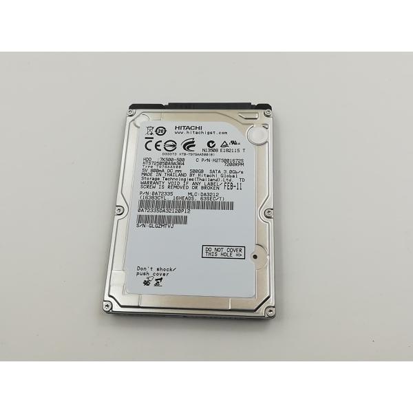 ■分類：2.5インチ 内蔵型SATA HDD■ランク：中古■メーカー：HITACHI■製造番号：GLGZMTVJ■備考：付属品：本体のみ■保証期間：１週間■注意事項：お客様のモニター発色の具合によって、実際の商品と色合いが異なる場合があります。