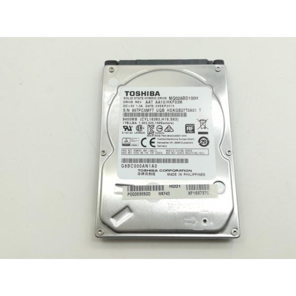 ■分類：2.5インチ 内蔵型SATA HDD■ランク：中古■メーカー：TOSHIBA■製造番号：95TPC5MFTUQB■備考：付属品：本体のみ■保証期間：１週間■注意事項：お客様のモニター発色の具合によって、実際の商品と色合いが異なる場合...