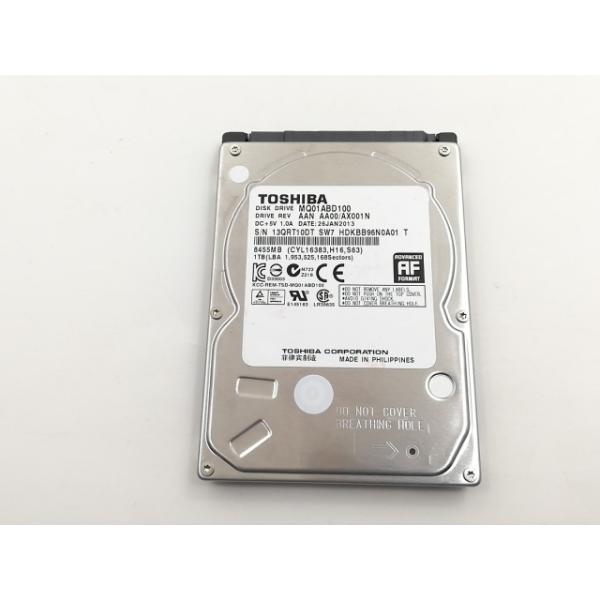 ■分類：2.5インチ 内蔵型SATA HDD■ランク：中古■メーカー：TOSHIBA■製造番号：13QRT10DTSW7■保証期間：１週間■注意事項：お客様のモニター発色の具合によって、実際の商品と色合いが異なる場合があります。