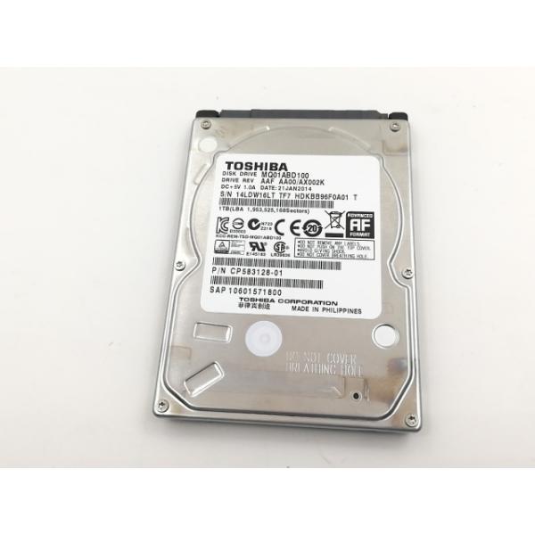 ■分類：2.5インチ 内蔵型SATA HDD■ランク：中古■メーカー：TOSHIBA■製造番号：14LDW16LTTF7■保証期間：１週間■注意事項：お客様のモニター発色の具合によって、実際の商品と色合いが異なる場合があります。