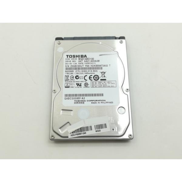 ■分類：2.5インチ 内蔵型SATA HDD■ランク：中古■メーカー：TOSHIBA■製造番号：Z3GBC6SUTYN6■保証期間：１週間■注意事項：お客様のモニター発色の具合によって、実際の商品と色合いが異なる場合があります。