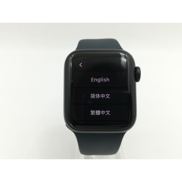 【中古】Apple Apple Watch SE2 40mm GPS ミッドナイトアルミニウムケース/ミッドナイトスポーツバンド (S/M) MXE73J/A【大阪本店】保証期間１ヶ月【ランクC】