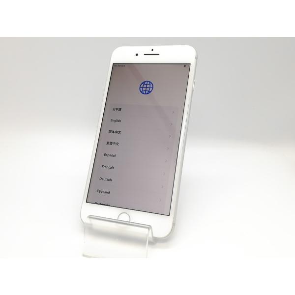 【中古】Apple au 【SIMロック解除済み】 iPhone 8 Plus 64GB シルバー MQ9L2J/A【那珂川】保証期間１ヶ月【ランクB】