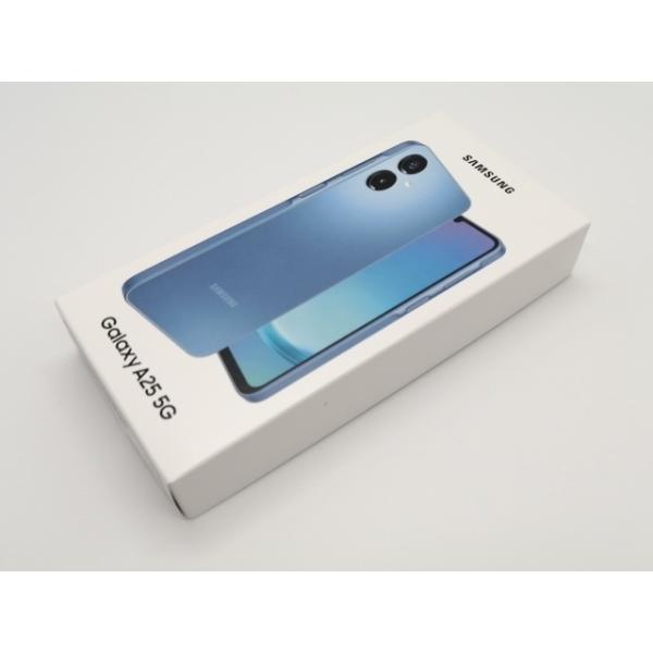 未使用】SAMSUNG docomo 【SIMフリー】 Galaxy A25 5G ブルー 4GB 64GB