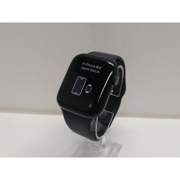 中古】Apple Watch Series8 45mm Cellular ミッドナイトアルミニウム 