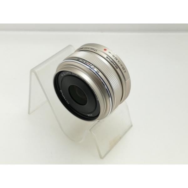中古】OLYMPUS M.ZUIKO DIGITAL 17mm F1.8 シルバー (MFTマウント