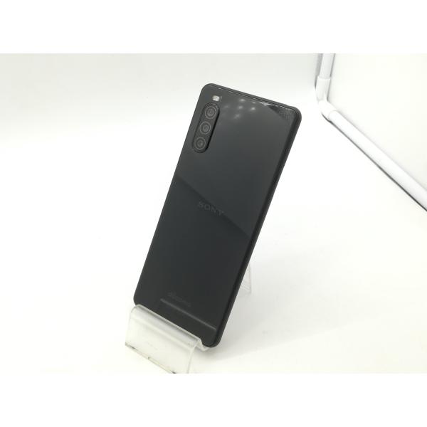 中古】SONY docomo 【SIMロック解除済み】 Xperia 10 II ブラック 4GB