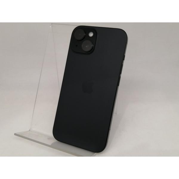 中古】Apple au 【SIMフリー】 iPhone 15 128GB ブラック MTMH3J/A