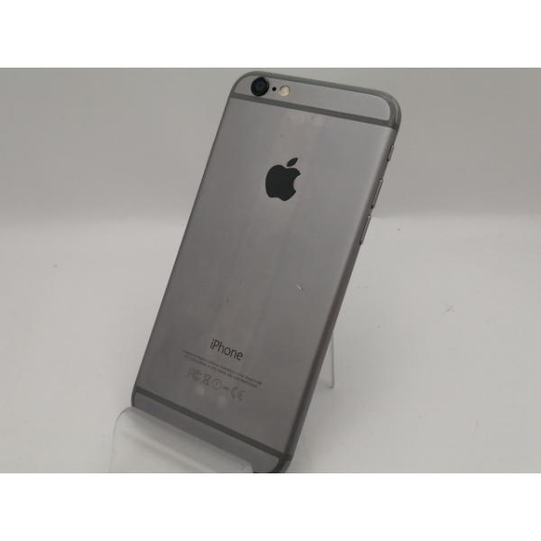 中古】Apple au iPhone 6 64GB スペースグレイ MG4F2J/A【新宿東口