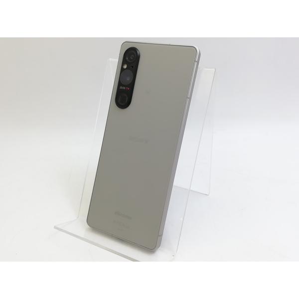 中古】SONY docomo 【SIMフリー】 Xperia 1 V プラチナシルバー 12GB