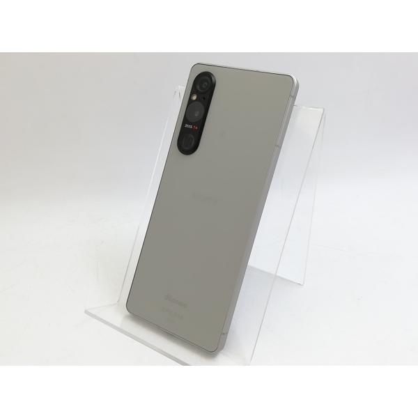 中古】SONY docomo 【SIMフリー】 Xperia 1 V プラチナシルバー 12GB
