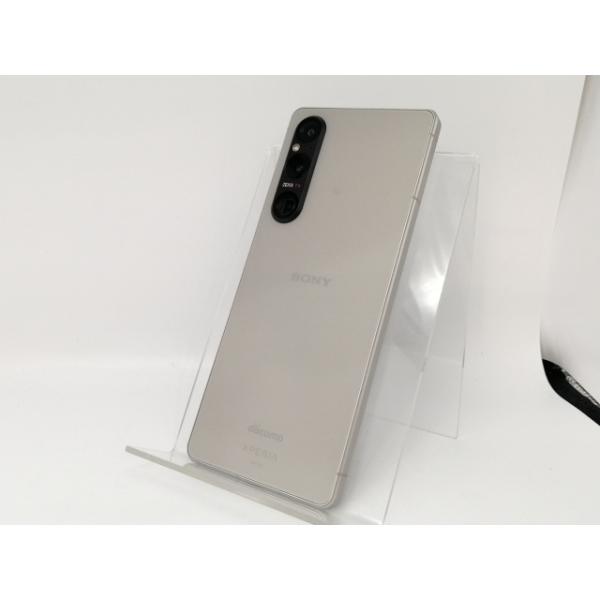 中古】SONY docomo 【SIMフリー】 Xperia 1 V プラチナシルバー 12GB