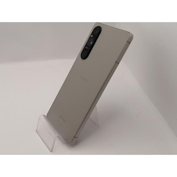 中古】SONY docomo 【SIMフリー】 Xperia 1 V プラチナシルバー 12GB