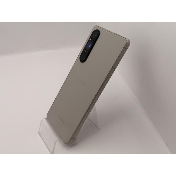 中古】SONY docomo 【SIMフリー】 Xperia 1 V プラチナシルバー 12GB