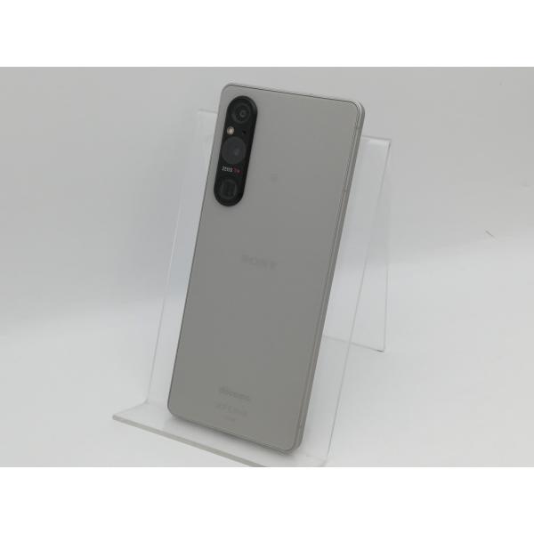 中古】SONY docomo 【SIMフリー】 Xperia 1 V プラチナシルバー 12GB