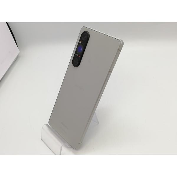 中古】SONY docomo 【SIMフリー】 Xperia 1 V プラチナシルバー 12GB