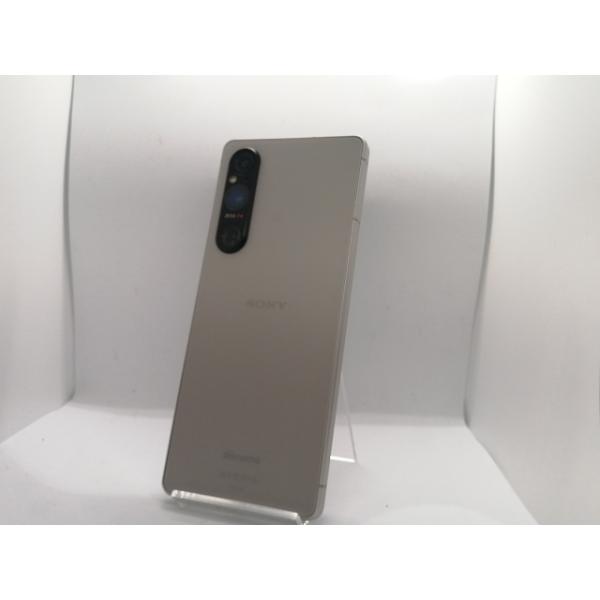 中古】SONY docomo 【SIMフリー】 Xperia 1 V プラチナシルバー 12GB