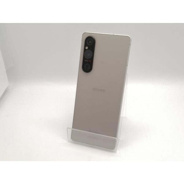中古】SONY docomo 【SIMフリー】 Xperia 1 V プラチナシルバー 12GB