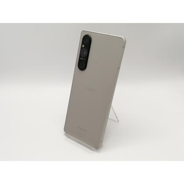 中古】SONY docomo 【SIMフリー】 Xperia 1 V プラチナシルバー 12GB