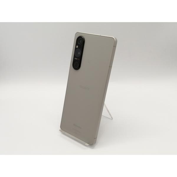 中古】SONY docomo 【SIMフリー】 Xperia 1 V プラチナシルバー 12GB