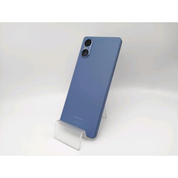 中古】SONY docomo 【SIMフリー】 Xperia 5 V 8GB 128GB ブルー SO-53D
