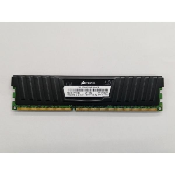 ■分類：メモリー■ランク：中古■メーカー：DDR3■備考：※複数在庫の商品の為、画像はイメージです。 CORSAIR VENGEANCE LP 9-9-9-24 付属品：本体のみ■保証期間：１週間■注意事項：お客様のモニター発色の具合によっ...