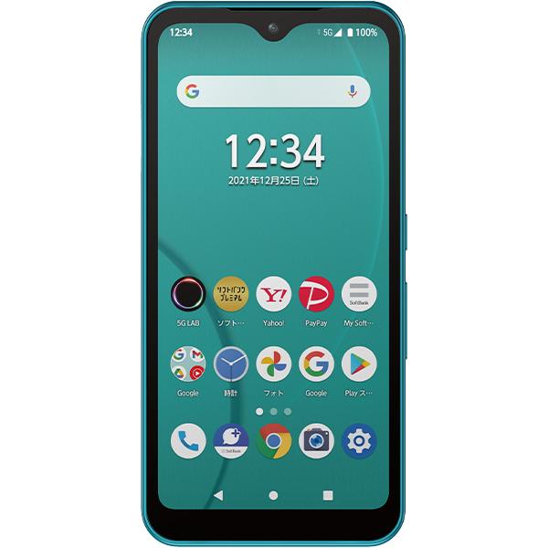 未使用】Fujitsu SoftBank 【SIMフリー】 arrows We ターコイズ 4GB  