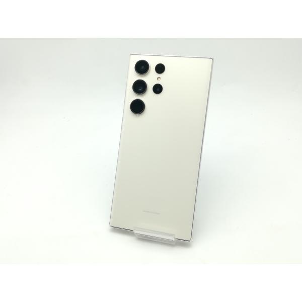 中古】SAMSUNG 国内版 【SIMフリー】 Galaxy S23 Ultra クリーム 12GB