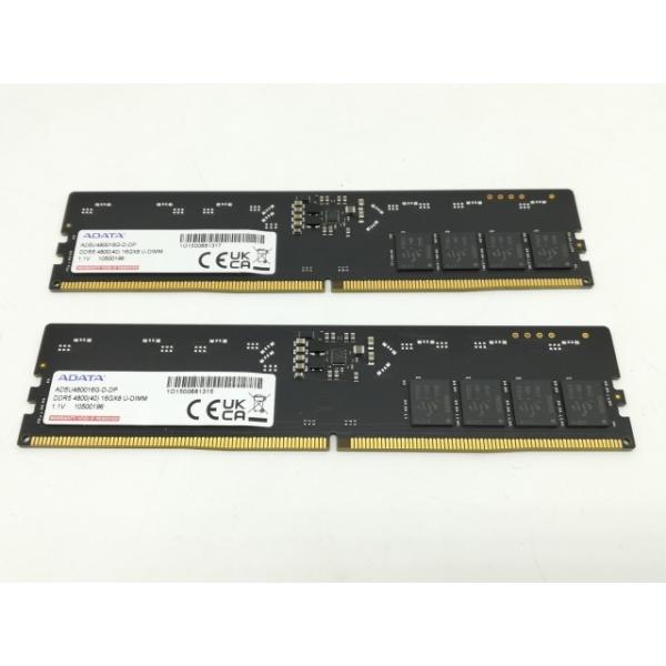 中古】DDR5 16GB 2枚組（合計32GB） DDR5-4800(PC5-38400