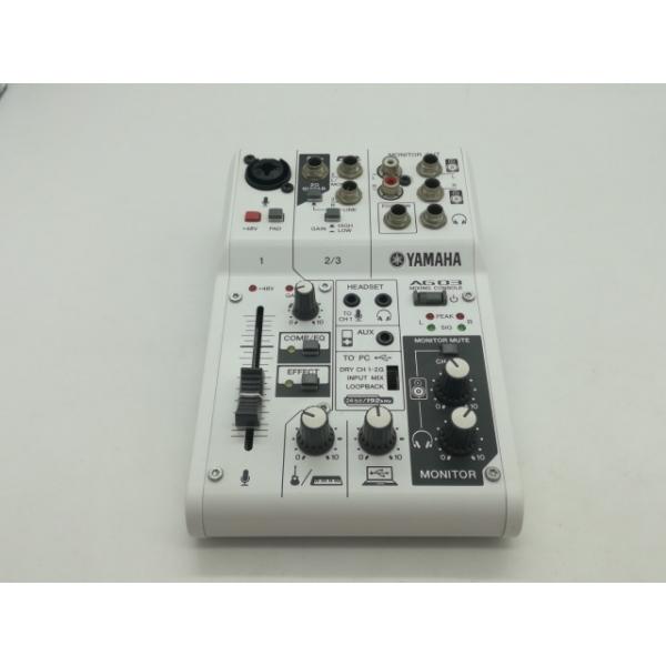 中古】YAMAHA AG03 ウェブキャスティングミキサー【広島】保証期間1