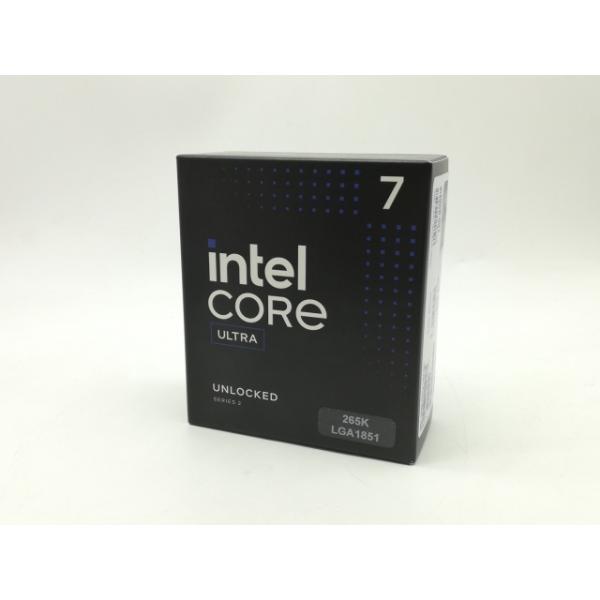 未使用】Intel Core Ultra 7 265K(3.9GHz) Box LGA1851/20C(P:8C/E:12C
